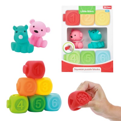 Little Stars, Cuburi senzoriale pentru bebelusi - Toi-Toys