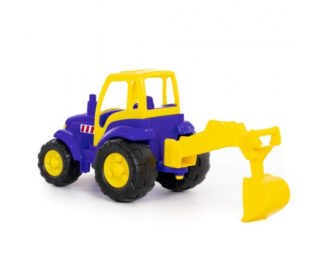 Tractor-excavator - Champion, 36x22x31 cm, Polesie