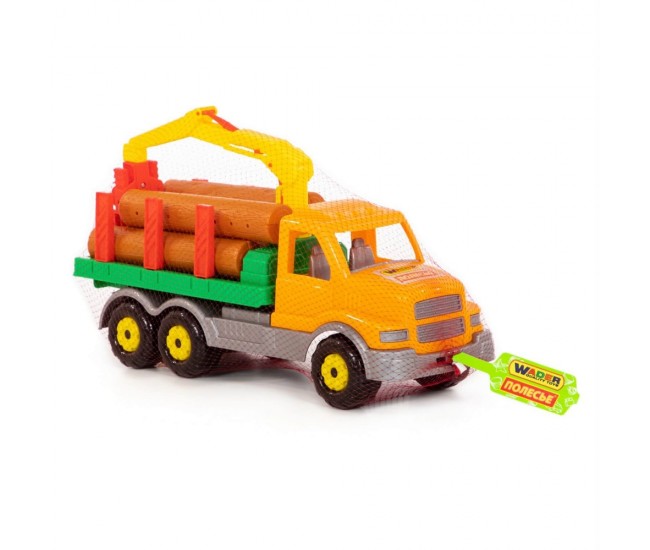 Camion cu lemne - Gigant, 47x16x26 cm, Wader