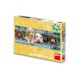 Puzzle panoramic Catelusi, 150 piese - DINO TOYS