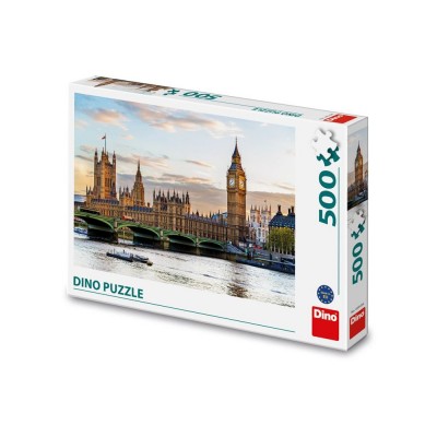 Puzzle Palatul Westminster, 500 piese - DINO TOYS