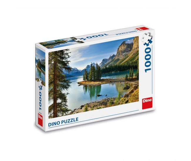 Puzzle Lacul Maligne, 1000 piese - DINO TOYS