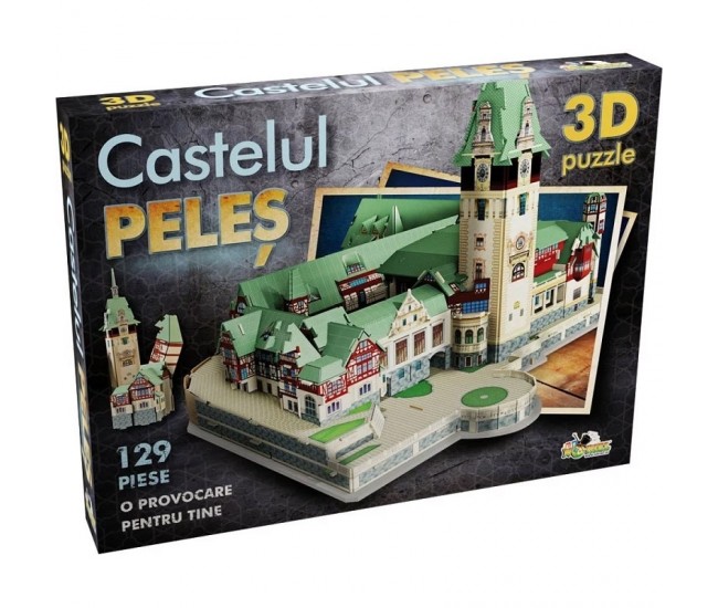 Puzzle 3D - Castelul Peles