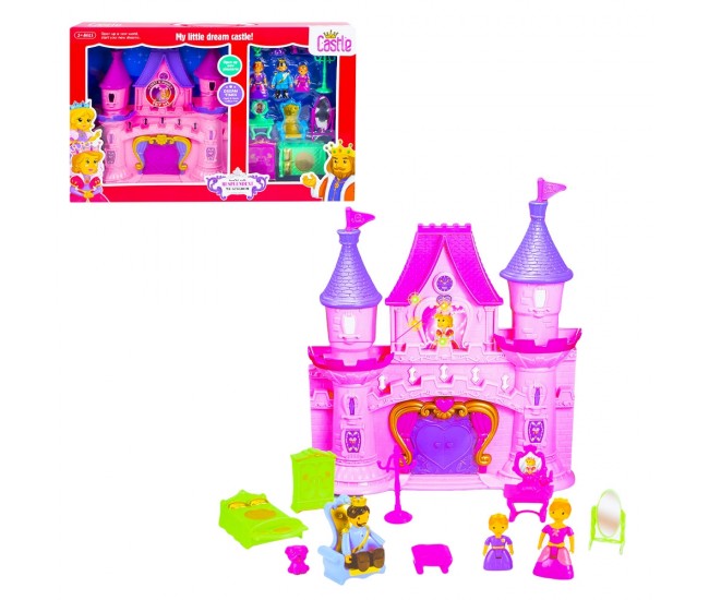 Castel muzical cu figurina + accesorii