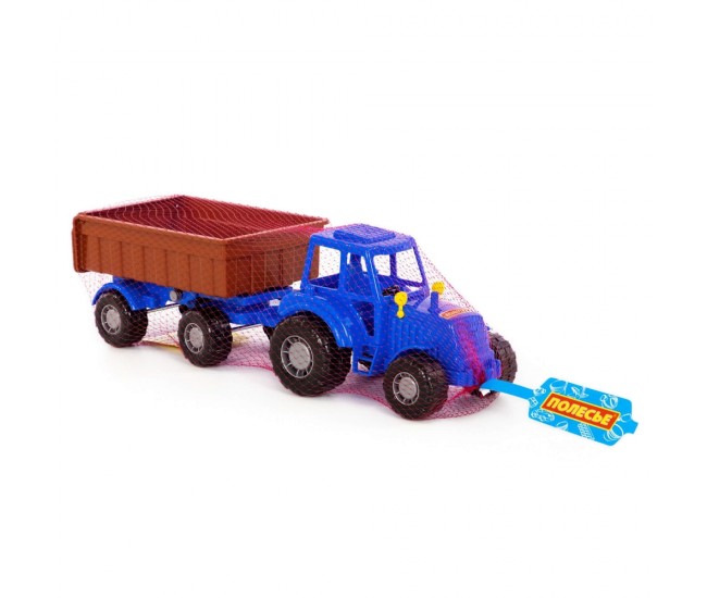 Tractor cu remorca, 44.7x13.4x13.5 cm, Polesie