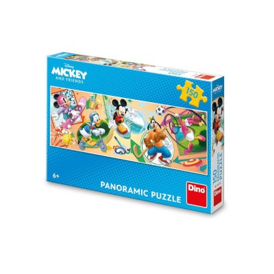 Puzzle panoramic Micky, 150 piese - DINO TOYS