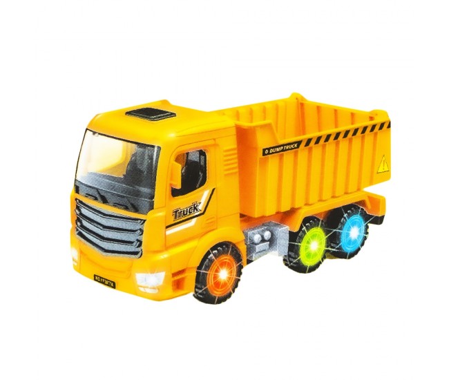 Camion cu frictiune, lumina/sunet, 25x11x12 cm