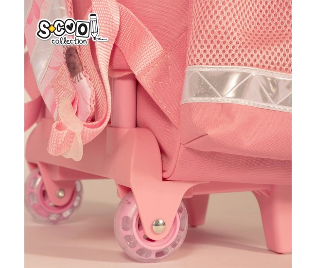 Ghiozdan trolley LITTLE UNICORN, 38x29x14 cm - S-COOL