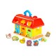 Casuta educativa + forme - My First Farm, 28x15x18cm, Polesie