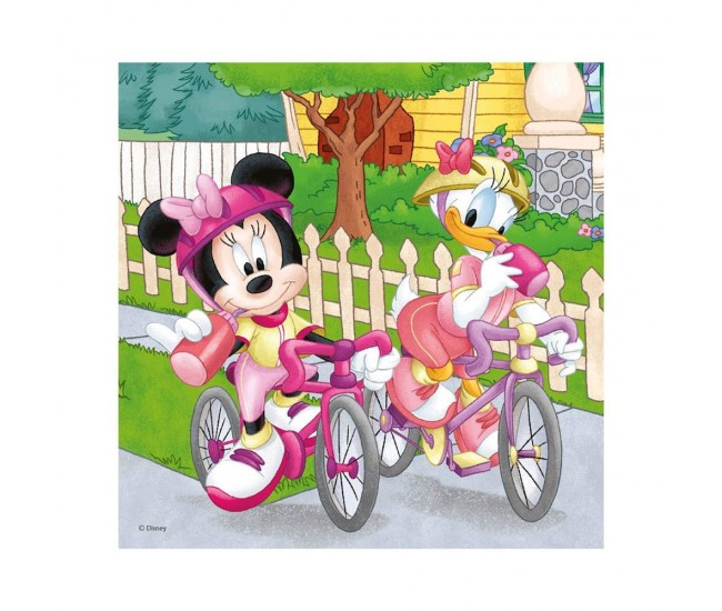 Puzzle Mickey si Minnie, 3x55 piese - DINO TOYS