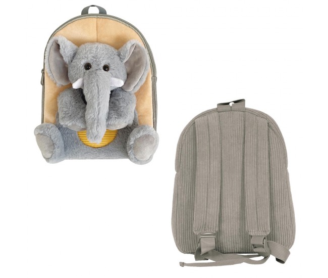 Ghiozdan gradinita BABY ANIMALS, ELEPHANT, 23x8x28 cm - S-COOL