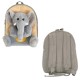 Ghiozdan gradinita BABY ANIMALS, ELEPHANT, 23x8x28 cm - S-COOL