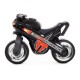 Motocicleta fara pedale, MX-ON, neagra, 70x30x49,3 cm, Polesie