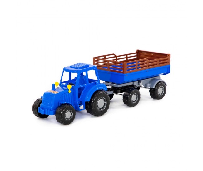 Tractor cu remorca, 43.8x13.4x13.5 cm, Polesie