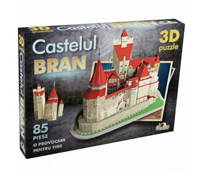 Puzzle 3D - Castelul Bran