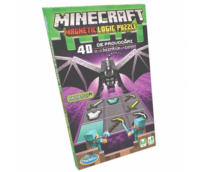 Thinkfun - Minecraft Magnetic, lb. romana