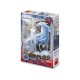 Puzzle neon Frozen, 100 piese - DINO TOYS