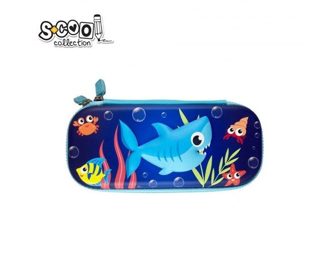 Penar borseta 3D, SHARK, 22x9x4.5 cm - S-COOL