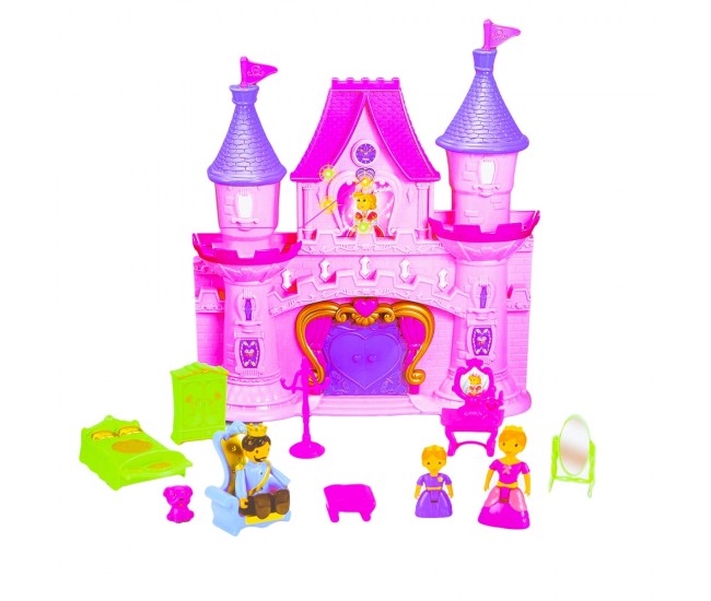 Castel muzical cu figurina + accesorii