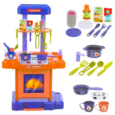 Play set bucatarie, cu lumina si sunet