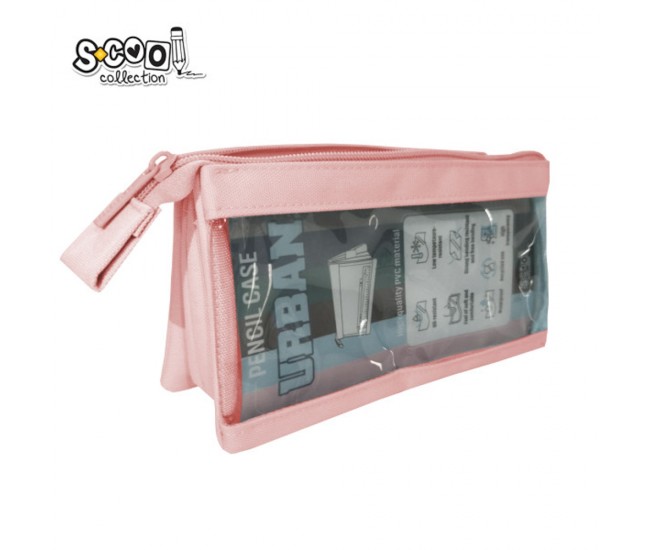 Penar borseta transparent, Urban, 20.5x8x11 cm - S-COOL