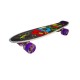 Placa skateboard cu roti silicon, led