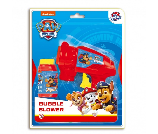 Balonase de sapun, pistol, 60 ml, Paw Patrol