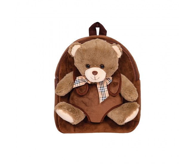 Ghiozdan gradinita BABY ANIMALS, BROWN BEAR, 23x8x28 cm - S-COOL