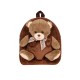 Ghiozdan gradinita BABY ANIMALS, BROWN BEAR, 23x8x28 cm - S-COOL