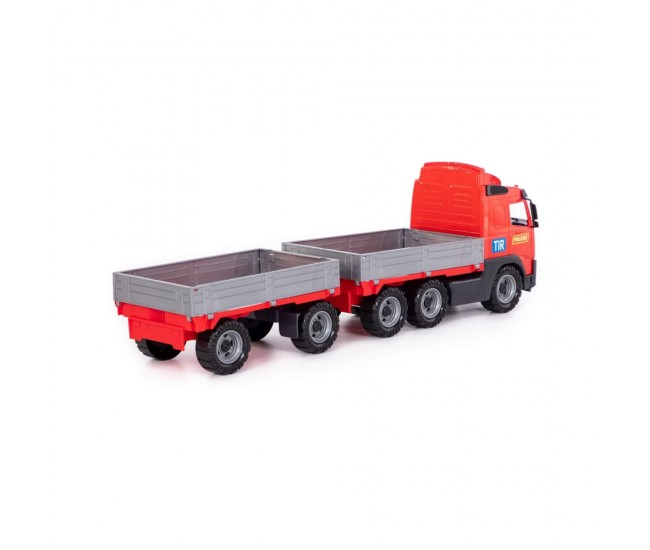 Camion cu remorca - Volvo PowerTruck, 77x19x25 cm, Wader