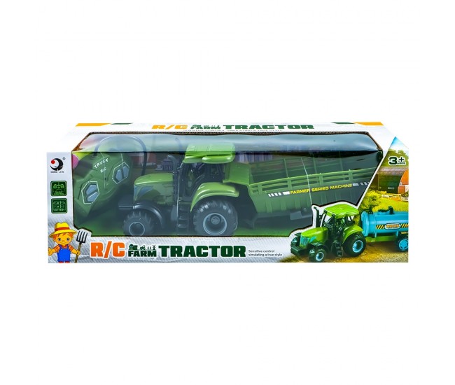 Tractor cu RC si remorca