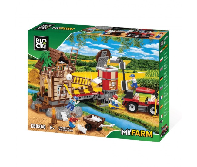 Blocki My Farm, Moara de vant, 525 piese