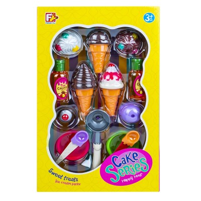 Play set inghetata, 18 piese/cutie