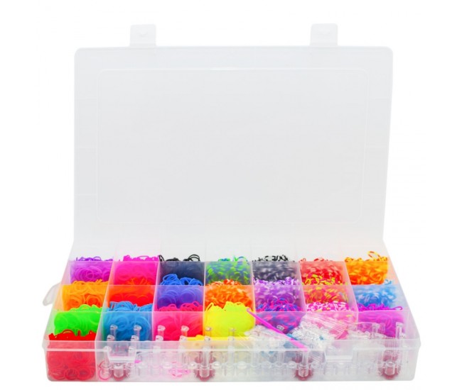 Set creativ elastice, 4200 piese/cutie