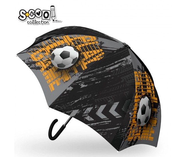 Umbrela copii, FOOTBALL, 48.5 cm - S-COOL