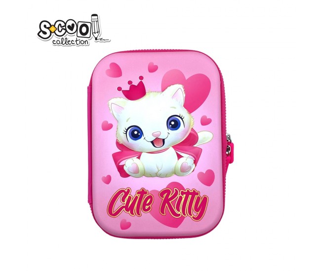 Penar neechipat 3D, CUTE KITTY, 22.5x15.5x5.2 cm - S-COOL