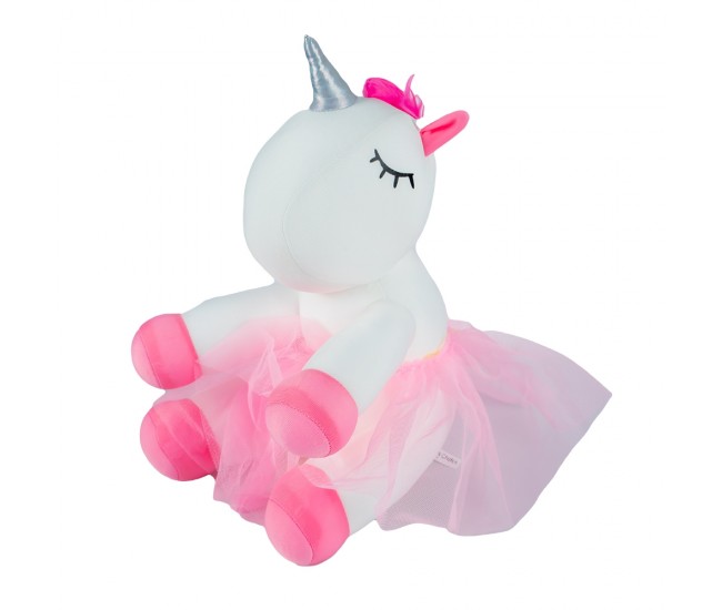 Pernita din material textil, Unicorn cu fustita