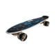 Placa skateboard cu roti silicon, led