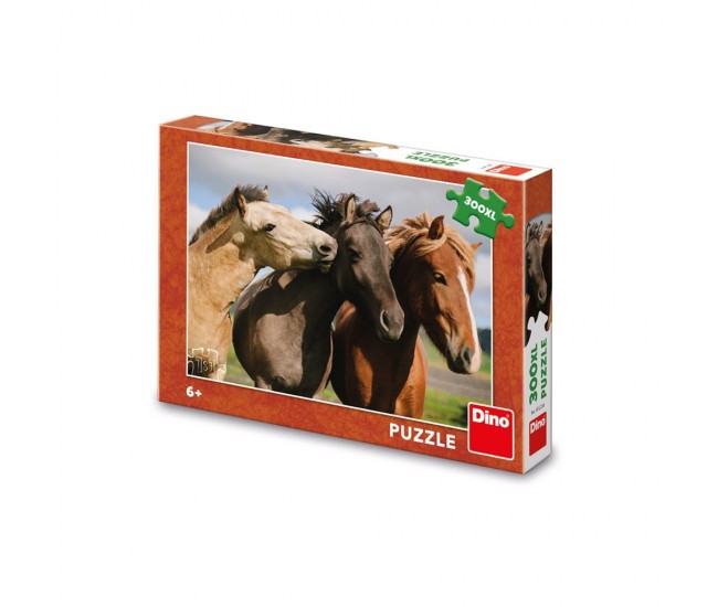 Puzzle Cai, 300 piese - DINO TOYS