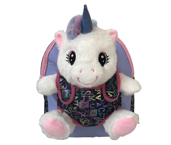 Ghiozdan gradinita BABY ANIMALS, UNICORN, 23x8x28 cm - S-COOL