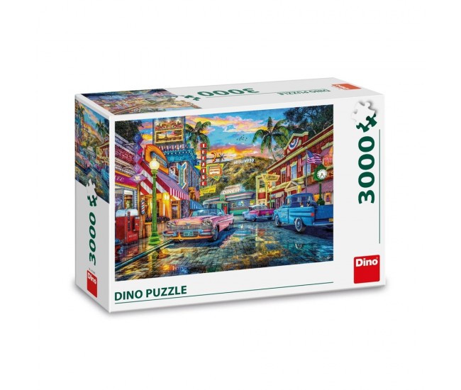 Puzzle Hollywood, 3000 piese - DINO TOYS