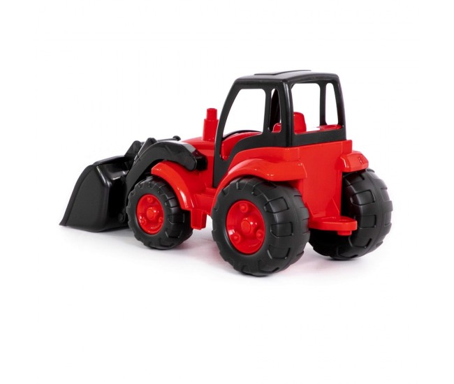 Tractor cu incarcator - Champion, 48x22x26 cm, Polesie