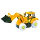 Excavator cu frictiune, lumina/sunet, 30x11x13 cm