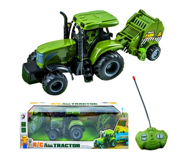 Tractor cu RC si balotiera