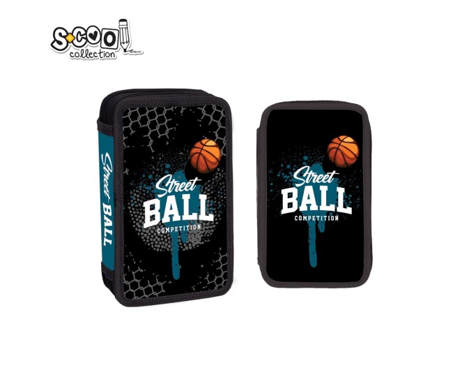 Penar echipat, 2 fermoare, 29 piese, STREET BALL - S-COOL