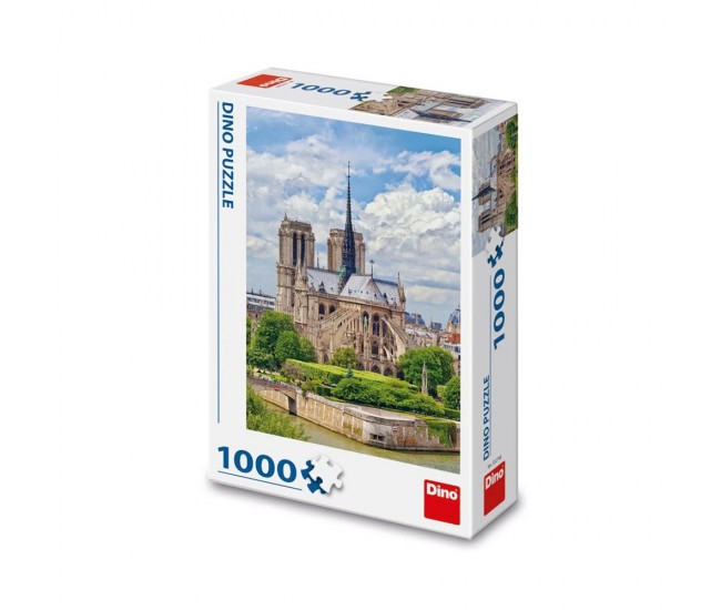 Puzzle Catedrala Notre-Dame, 1000 piese - DINO TOYS