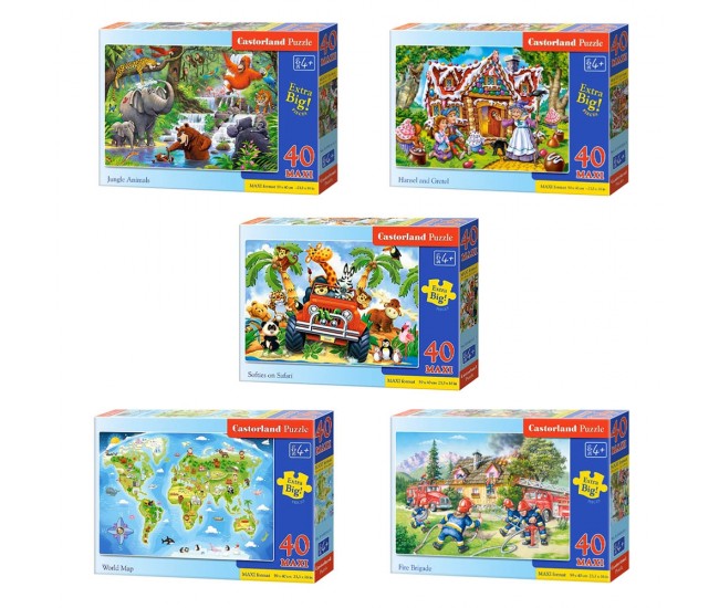 Puzzle Maxi 40 Pcs - Castorland