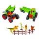 Set tractor + figurine dinozaur