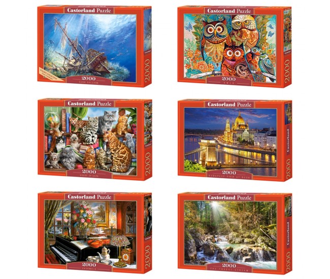 Puzzle 2000 Pcs - Castorland