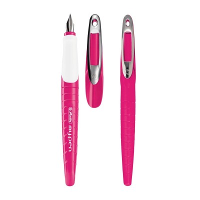 Stilou My Pen, penita M, roz/alb - vrac